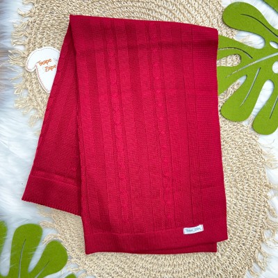  Saída de Maternidade Cerejinha Salopete - Off White e Vermelho